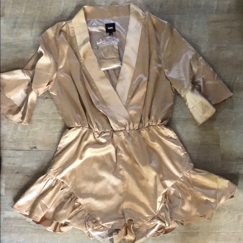 Gold Romper